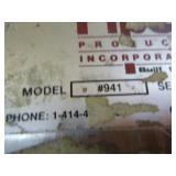 McGlynn Aluminum Bakery Cabinet