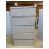5-Drawer Lateral File Cabinet