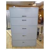 5-Drawer Lateral File Cabinet