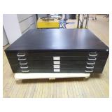 5-Drawer Blueprint/Flat File Cabinet