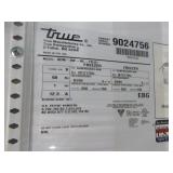 True Glass 2-Door Freezer