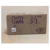 NEW LUVS BLUEY DIAPERS SIZE 6 144PK