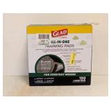NEW GLAD FOR PETS ALL IN ONE TRAINING PADS 150 PADS 150PK