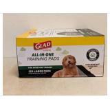 NEW GLAD FOR PETS ALL IN ONE TRAINING PADS 150 PADS 150PK