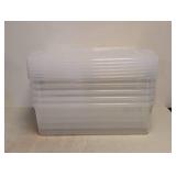 NEW STERILITE 32QT LATCH BOX 5PC