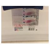 NEW STERILITE 32QT LATCH BOX 5PC