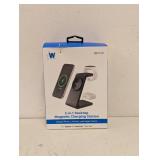 NEW JUST WIRELESS 3-IN-1 DESKTOP MAGNETIC CHARGING STATION