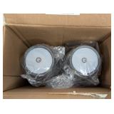 NEW MAINSTAYS 2-PACK RECHARGEABLE LED LAMPS BLACK