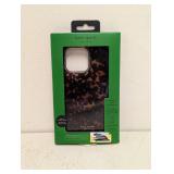 NEW KATE SPADE NEW YORK IPHONE 15 PRO MAX PROTECTIVE CASE BLACK AND BROWN