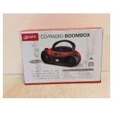 NEW GPX CD/RADIO BOOMBOX