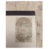 WAKEFIELD AREA OVAL RUG BLUE