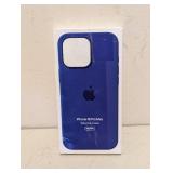 NEW IPHONE 16PRO SILICONE CASE BLUE