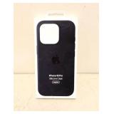 NEW IPHONE 16PRO SILICONE CASE BLACK