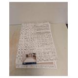 NEW MOHAWK HOME TANGIERS COLLECTION ACCENT RUG IVORY BEIGE