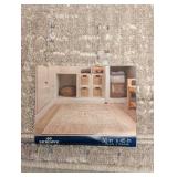 NEW MOHAWK HOME TANGIERS COLLECTION ACCENT RUG BEIGE BLUE