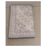 WYATT & ASH MACHINE WASHABLE ACCENT RUG AND RUNNER 2PK ZINNIA