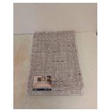 NEW MOHAWK HOME TANGIERS COLLECTION ACCENT RUG BEIGE BLUE