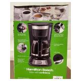 Hamilton Beach Easy Brew 12 Cup Switch Coffee Maker