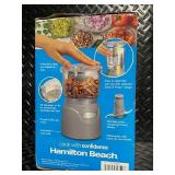 Hamilton Beach Stack & Press 3-Cup Food Chopper.