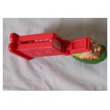 Canister Set - Vintage 4-Piece Ceramic Tea Flour Coffee Sugar with Wood Lid