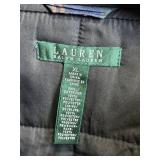 Lauren Ralph Lauren Plaid Quilted Jacket - XL - 100% Polyester Shell