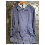 Ralph RL-1967 Original Outerwear Navy Hooded Coat Size L