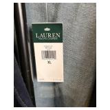 Lauren Ralph Lauren Denim Jacket XL Blue - Button Front & Chest Pockets