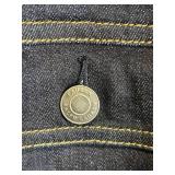 Lauren Ralph Lauren Denim Jacket XL Blue - Button Front & Chest Pockets