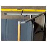 Fluidity Fitness Evolved - Folding Exercise Frame with Wood Barre & Padded Backrest