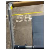 Fluidity Fitness Evolved - Folding Exercise Frame with Wood Barre & Padded Backrest