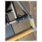 Fluidity Fitness Evolved - Folding Exercise Frame with Wood Barre & Padded Backrest