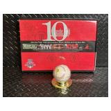 Jacobs Field 10th Anniversary Box Set - Book, DVDs & CDs with Signed Baseball