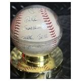 Jacobs Field 10th Anniversary Box Set - Book, DVDs & CDs with Signed Baseball