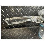 Drexel Clear Glass Jars with Lids - 2-Piece Set - Made in USA