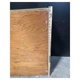 Dresser - Wooden 4-Drawer with Round Knobs - Light Finish