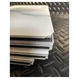 LifeProof High Traffic Rigid Core Vinyl Tile Flooring - Brookfield Marble, 22 mil Wear Layer