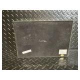 Vintage Filigree Metal Vanity Organizer Set with Floral Glass Boxes