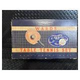 Wards Table Tennis Set & The California Raisins Colorforms Play Set