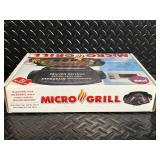 Micro Grill Microwave Grill System - 2 Non-Stick Plates & Cooking Guide