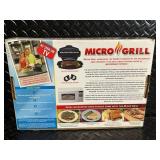 Micro Grill Microwave Grill System - 2 Non-Stick Plates & Cooking Guide