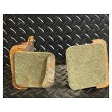 Ornawood German Shepherd Bookends - Vintage USA-Made Pair