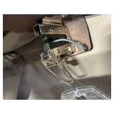 Hartmann Garment Bag Olive Canvas with Leather Trim