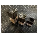 Decorative Home Decor Set - Patterned Frames, Vases, Plant Arrangements & Bowls