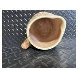 Pig-Shaped Ceramic Teapot - Floral Accent Mug - Green Leaf Bowl - Salt & Pepper Shaker Set