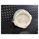 Pig-Shaped Ceramic Teapot - Floral Accent Mug - Green Leaf Bowl - Salt & Pepper Shaker Set