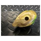 Toothpick Dispenser with Bird Top - Made in China, 2 Ceramic Cats & Colorful Bird