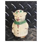 Sandhurst Stoneware Figurines - 4-Piece Set (Pigs & Roosters) New Ulm MN