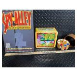 Spy Alley & Mexican Train Chicken Foot - Dual Board Games