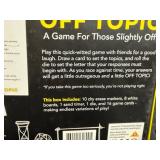 OFF TOPIC - A Game For Those Slightly Off with Table Topics Spirit & Couples Editions