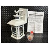 Vianis Lighting Motion Sensor Outdoor Wall Sconce 110-120V Model 81081 WH